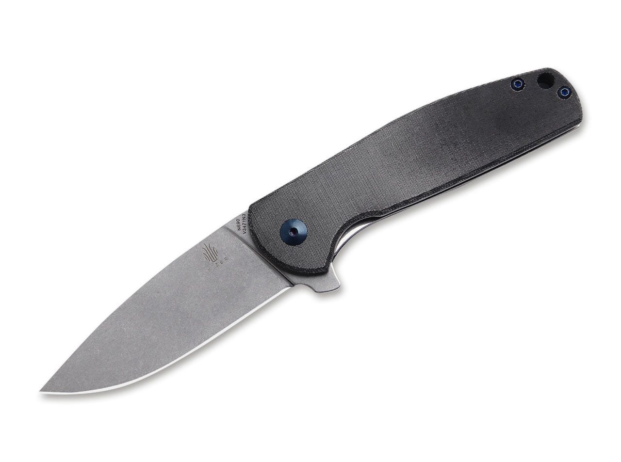 Kizer Gemini Micarta Black
