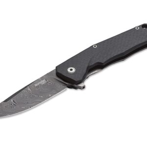LionSteel T.R.E. Damascus Raindrop Carbon