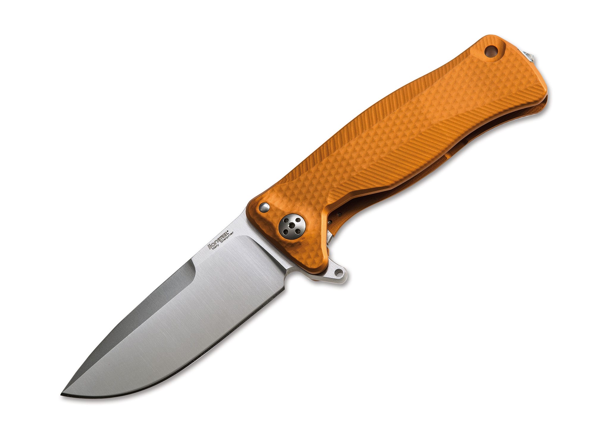 SR-11 Aluminium Orange Satin LionSteel