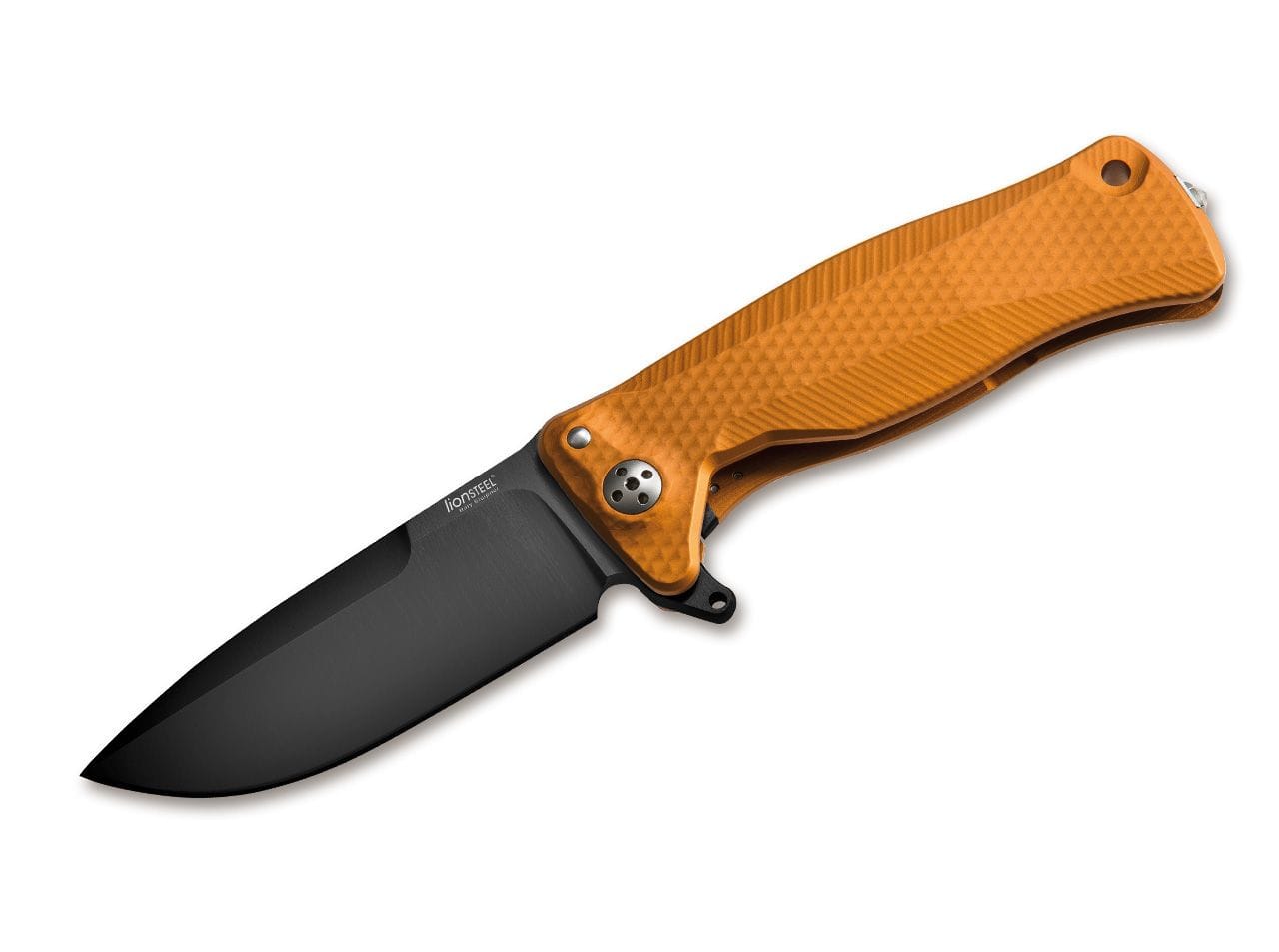 LionSteel SR22 Aluminum Orange Black