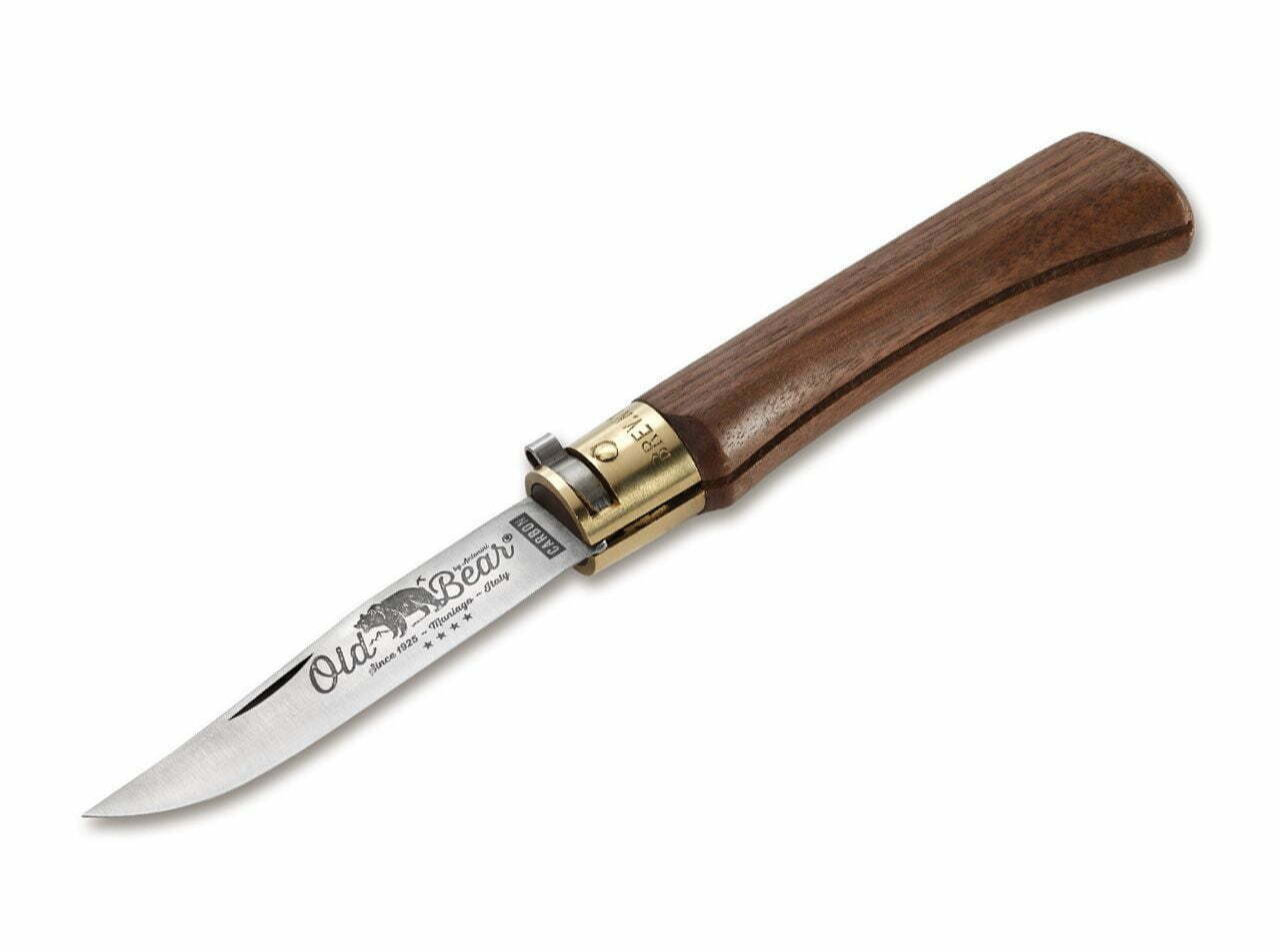 Old Bear L Walnut Carbon Steel