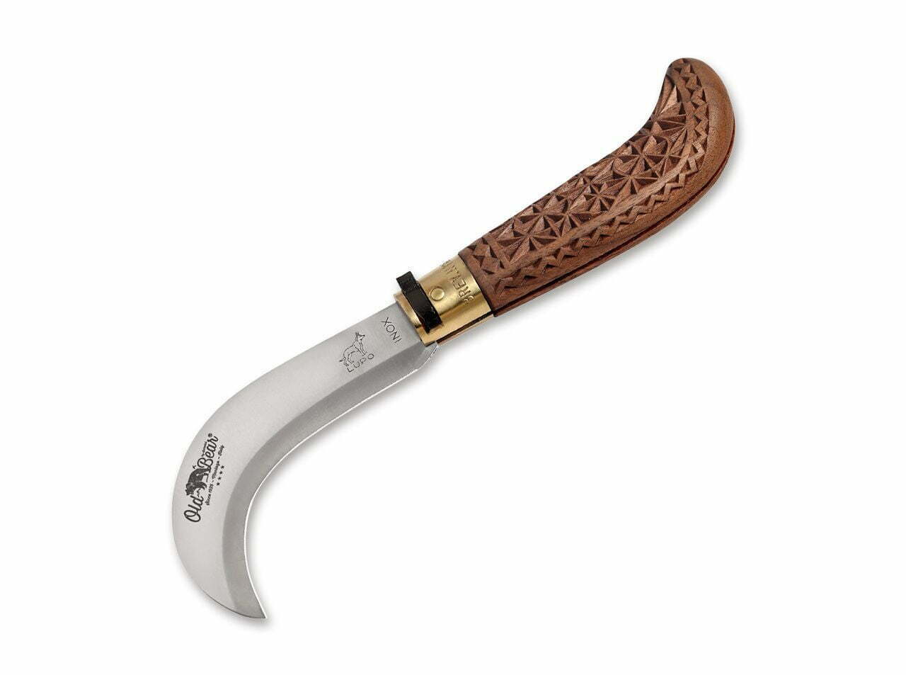 Old Bear Collection Bill Hook S Carved