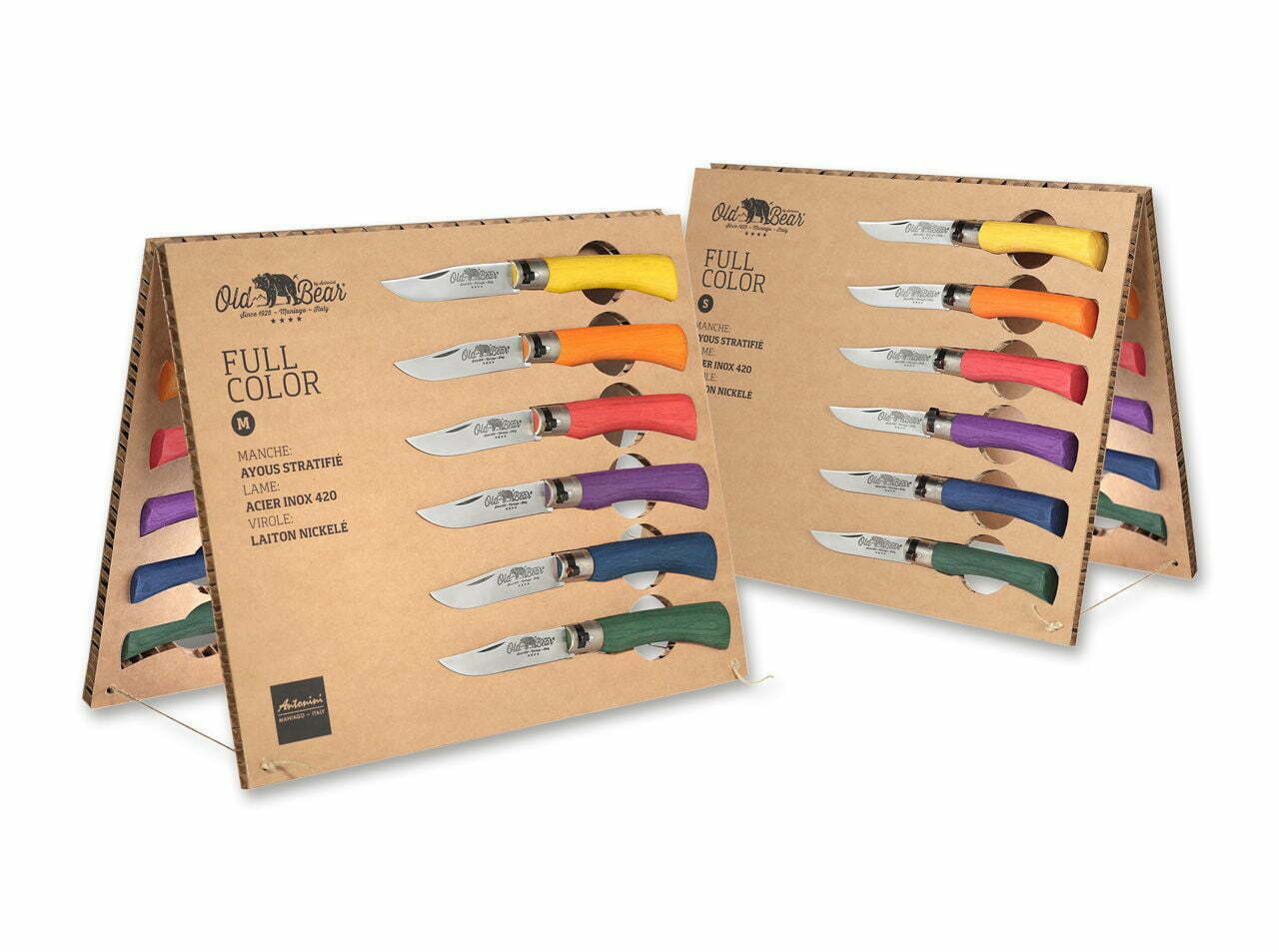 Old Bear M & S Full Color Display Set