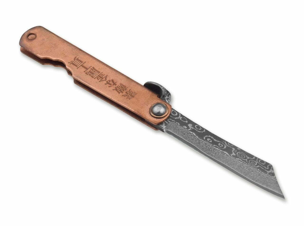 Higonokami Bonsai Irogane Damascus