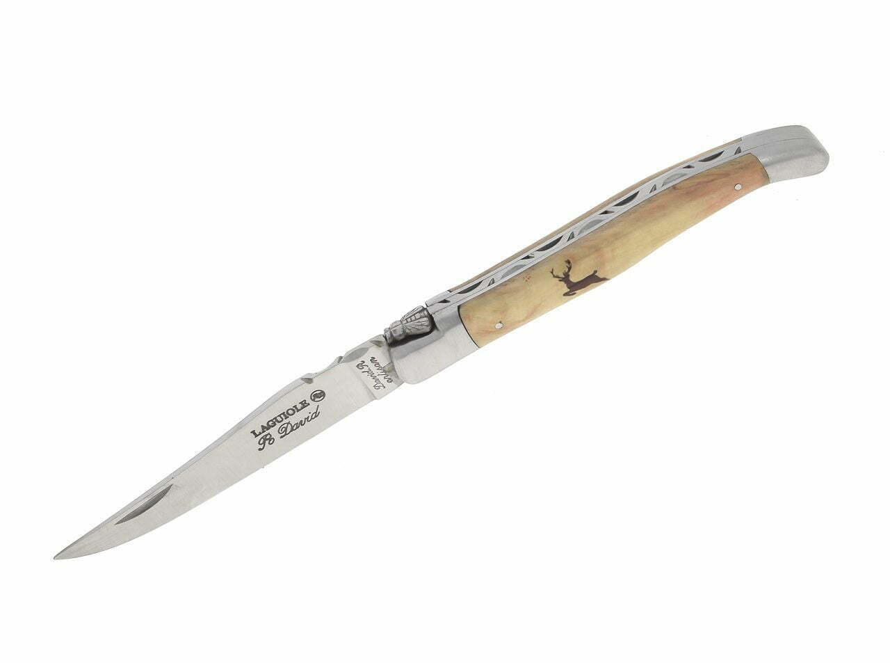 Robert David Laguiole Cerf Olive Wood