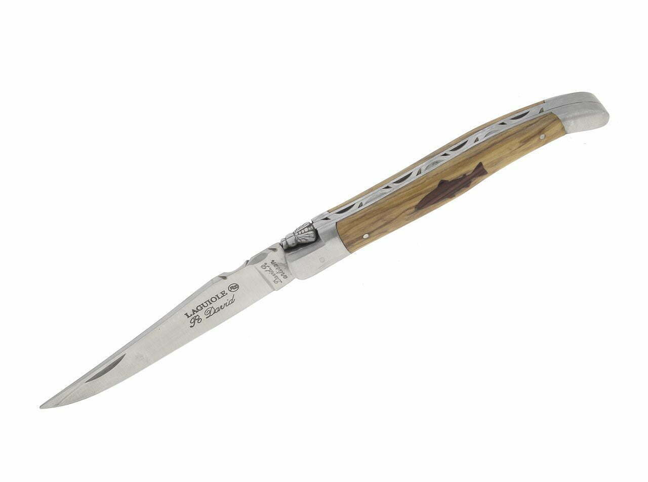 Robert David Laguiole Salmon Olive Wood