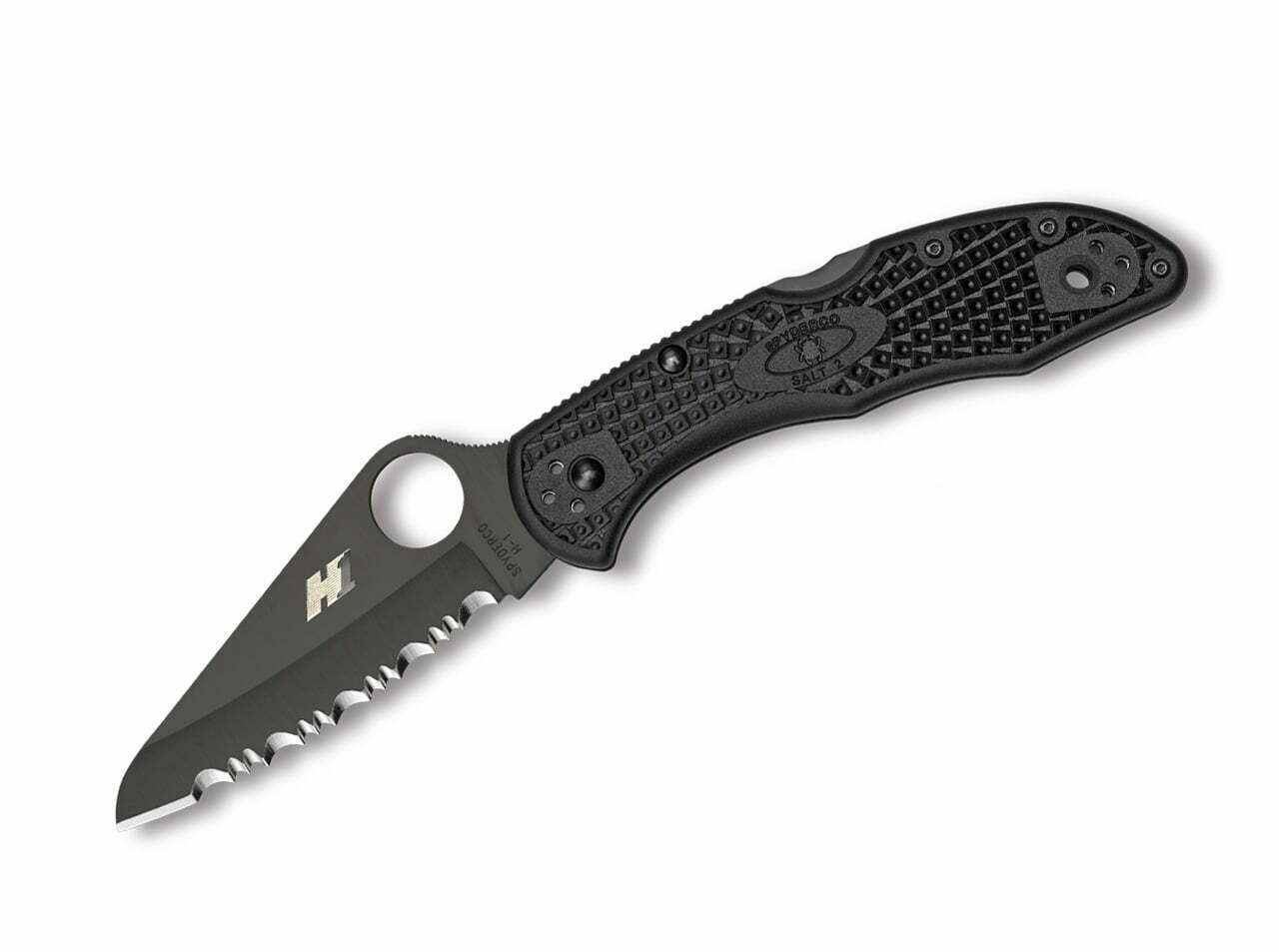 Spyderco Salt 2 Black Serrated
