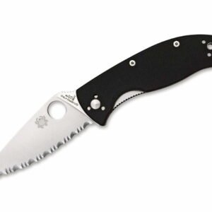 Spyderco Tenacious Satin Serrated