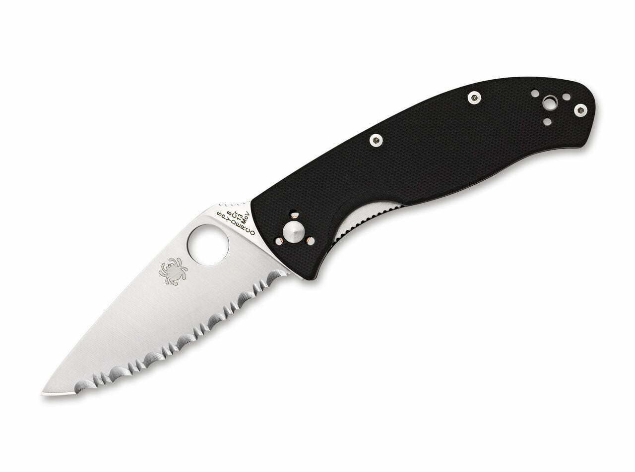 Spyderco Tenacious Satin Serrated