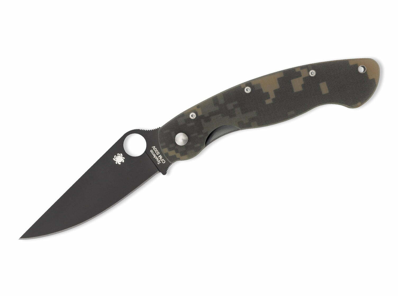 Spyderco Military Digital Camo G10 Black