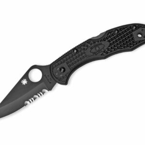 Spyderco Delica 4 Lightweight All Black