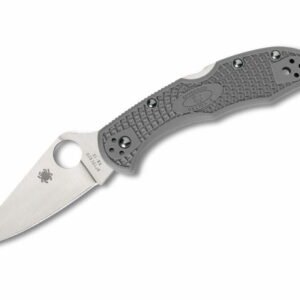 Spyderco Delica 4 Lightweight Flat Ground Gray