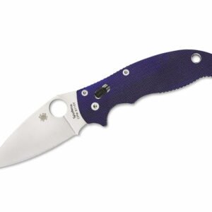 Spyderco Manix 2 Plain Dark Blue
