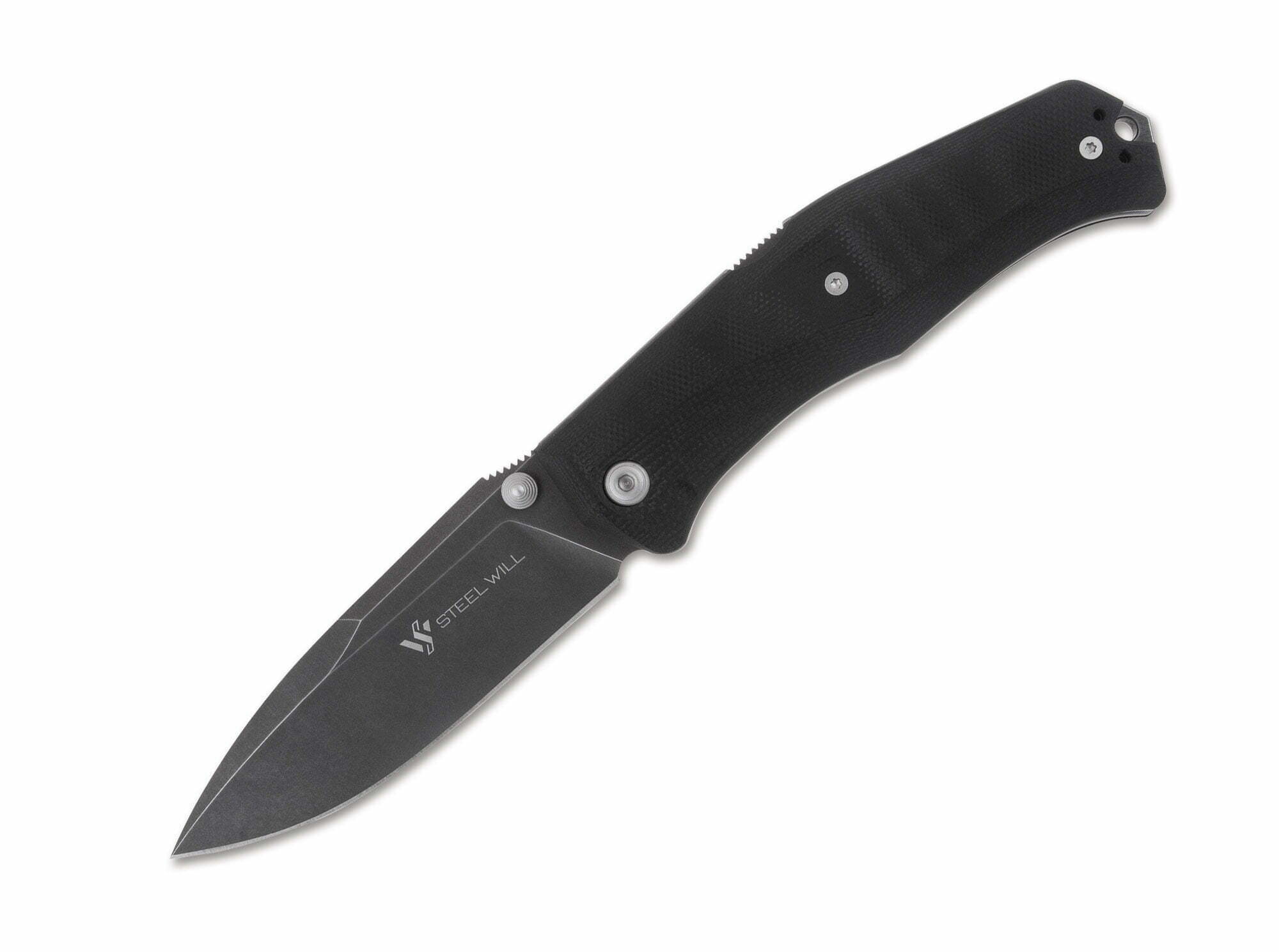 Steel Will Gekko Folder Compact Black