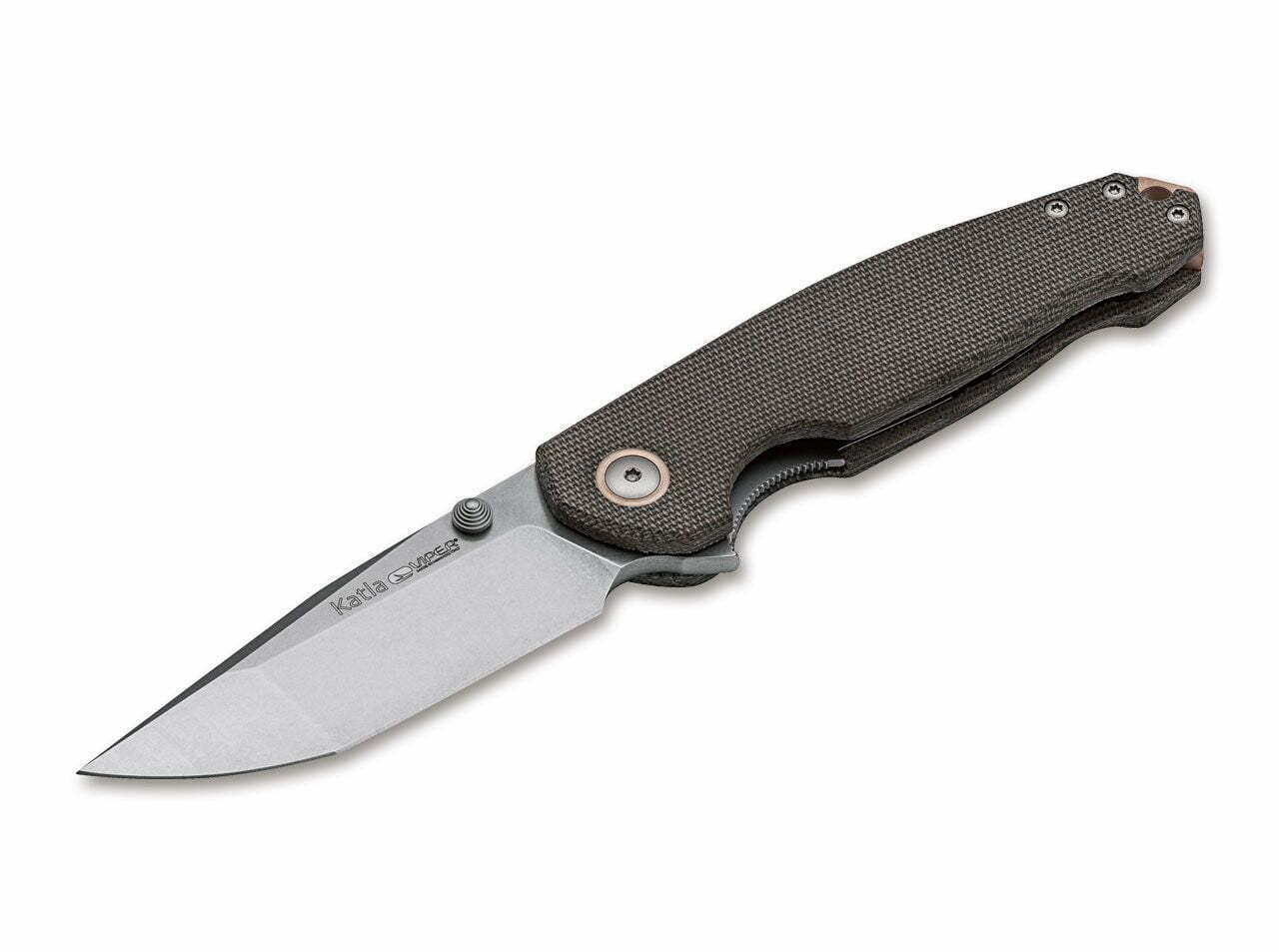 Viper Katla Canvas Micarta Green