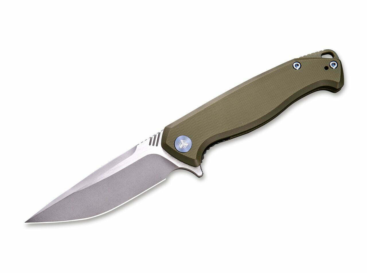 WE Knife Streak Olive Drab Stonewash