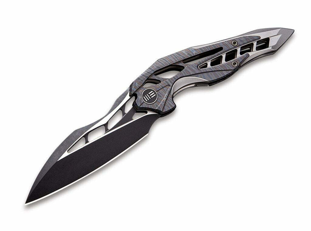 WE Knife Arrakis Flamed Grey Two-Tone
