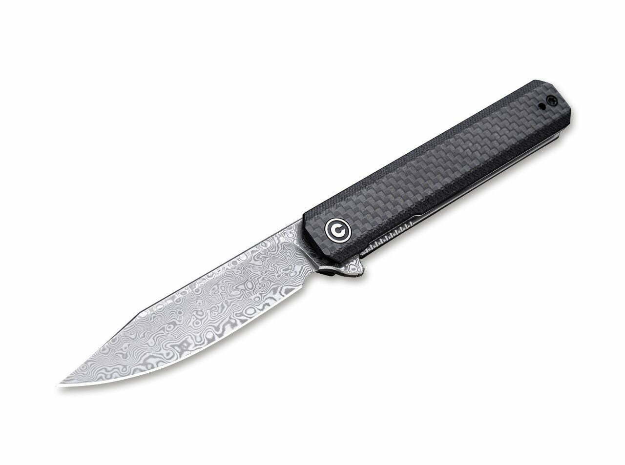 CIVIVI Chronic Damascus Black