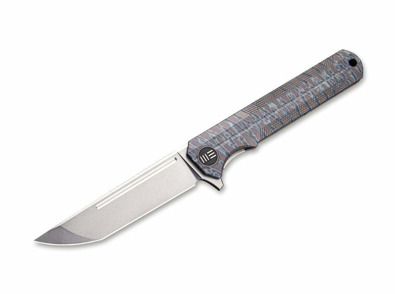WE Knife Syncro Flamed Titanium