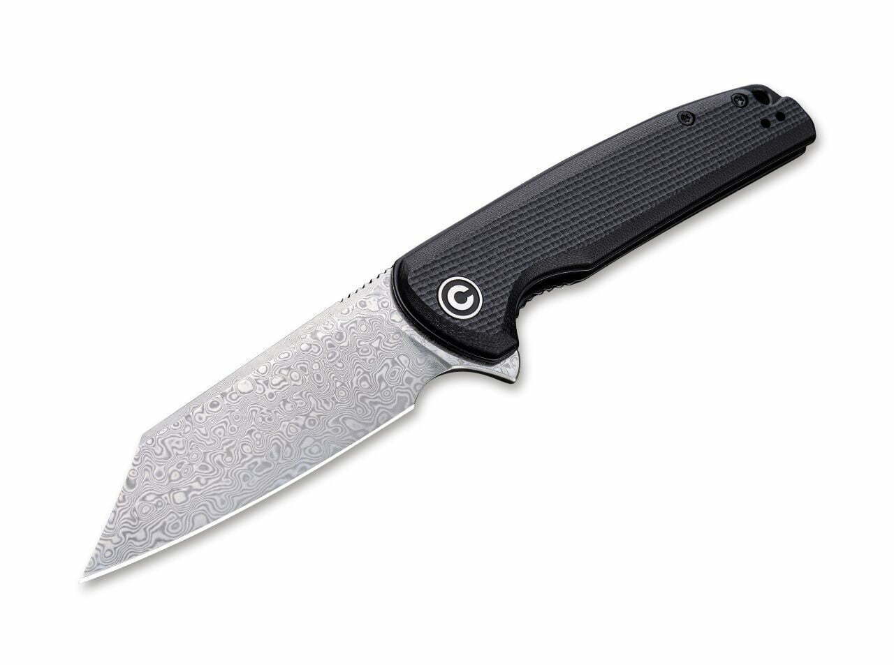 CIVIVI Brigand Damascus Black