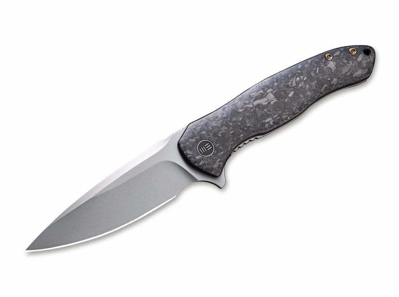 WE Knife Kitefin Shredded Carbon