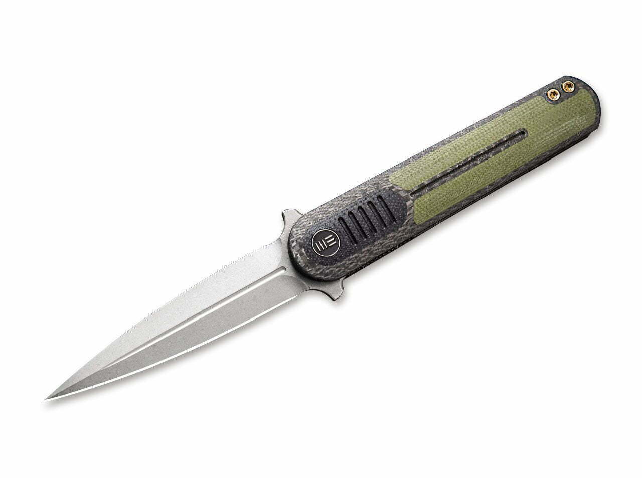 WE Knife Angst Carbon Green
