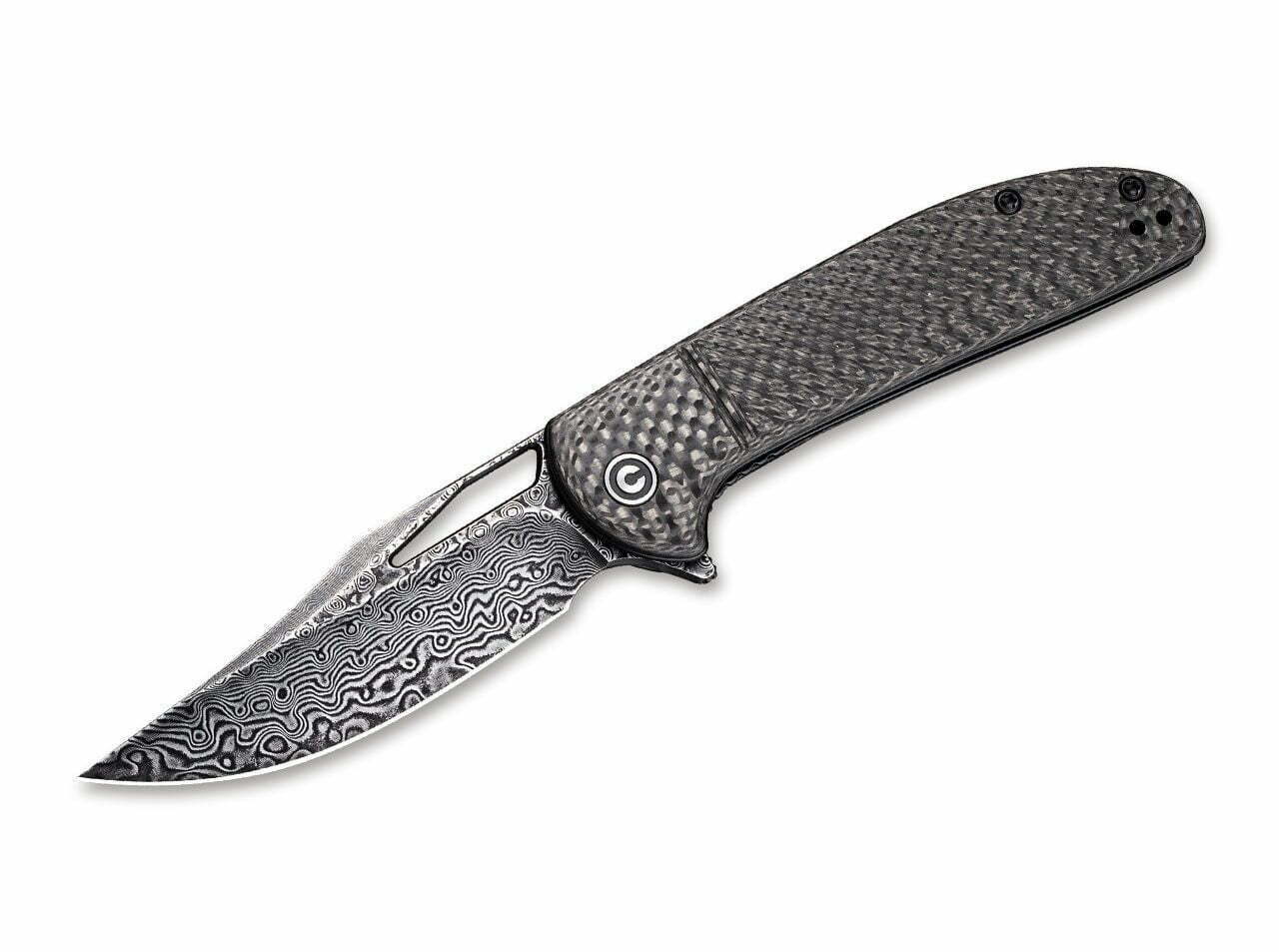 CIVIVI Ortis Damascus Carbon