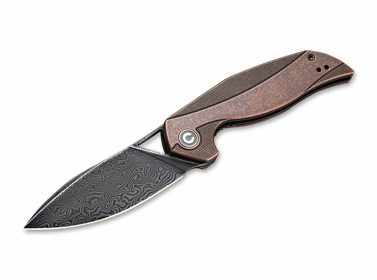 CIVIVI Anthropos Damascus Copper