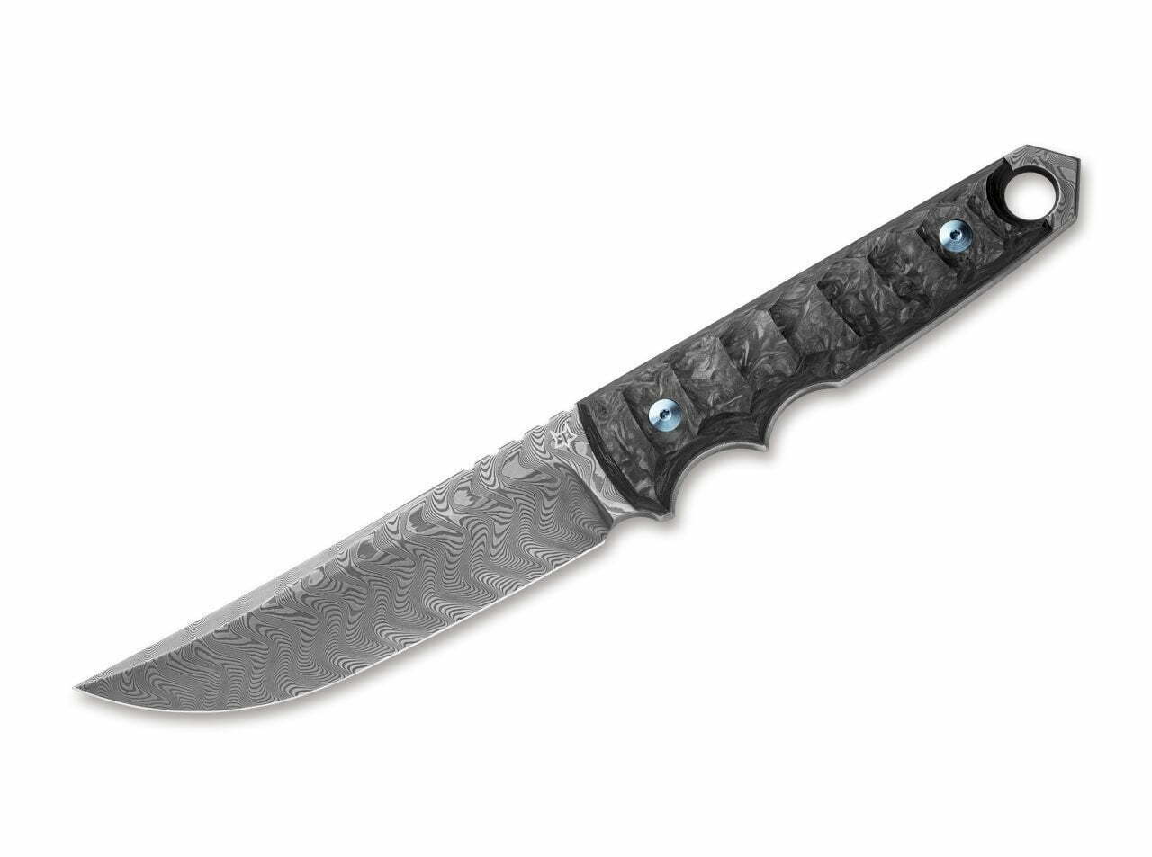 Fox Knives Ryu Tactical Tanto Damascus Marble CF