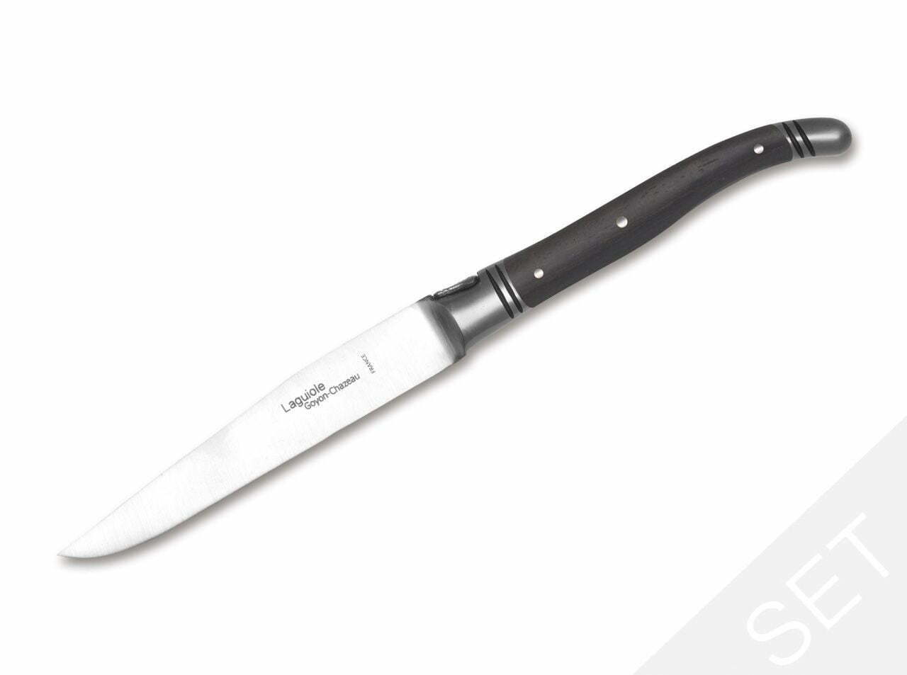 Goyon-Chazeau Laguiole Steak Knife-Set Paperstone