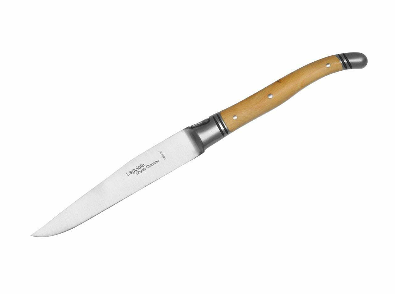 Goyon-Chazeau Laguiole Steak Knife Boxwood