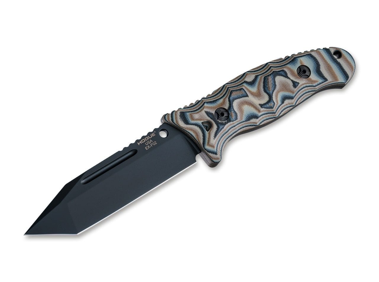 Hogue EX-F02 4.5 Tanto G-Mascus Brown