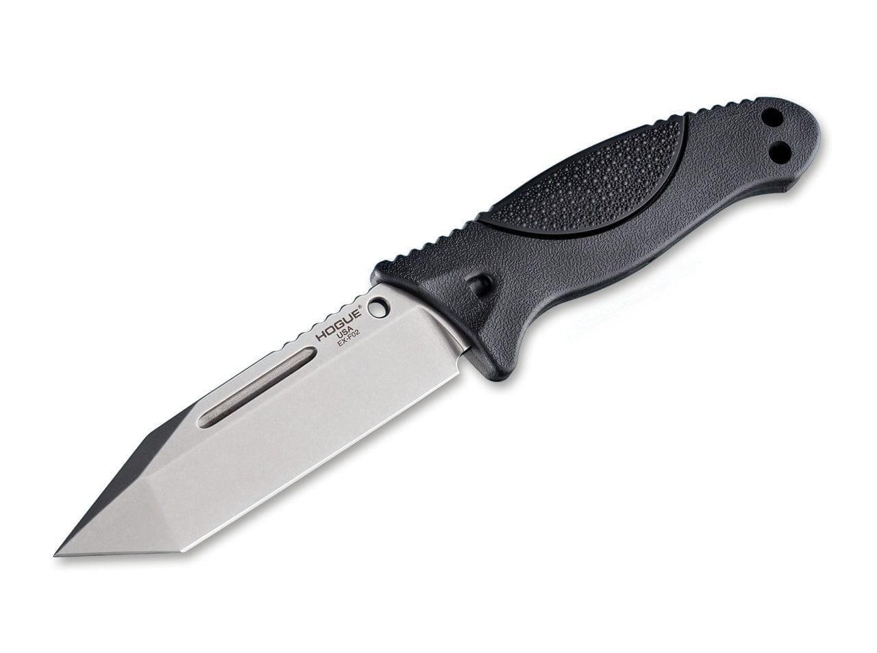 Hogue EX-F02 4.5 Satin Tanto Rubber Black