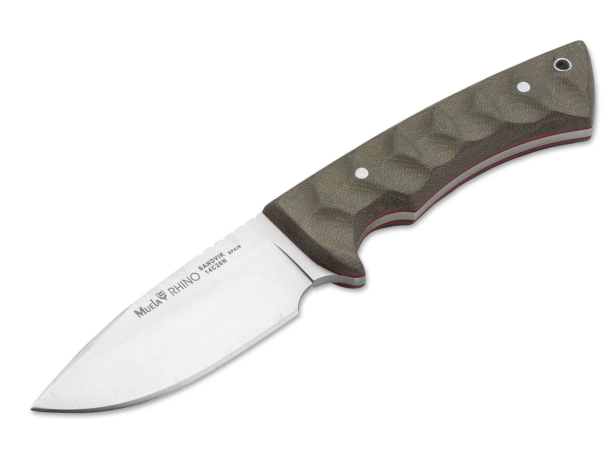 Muela Rhino Micarta Green