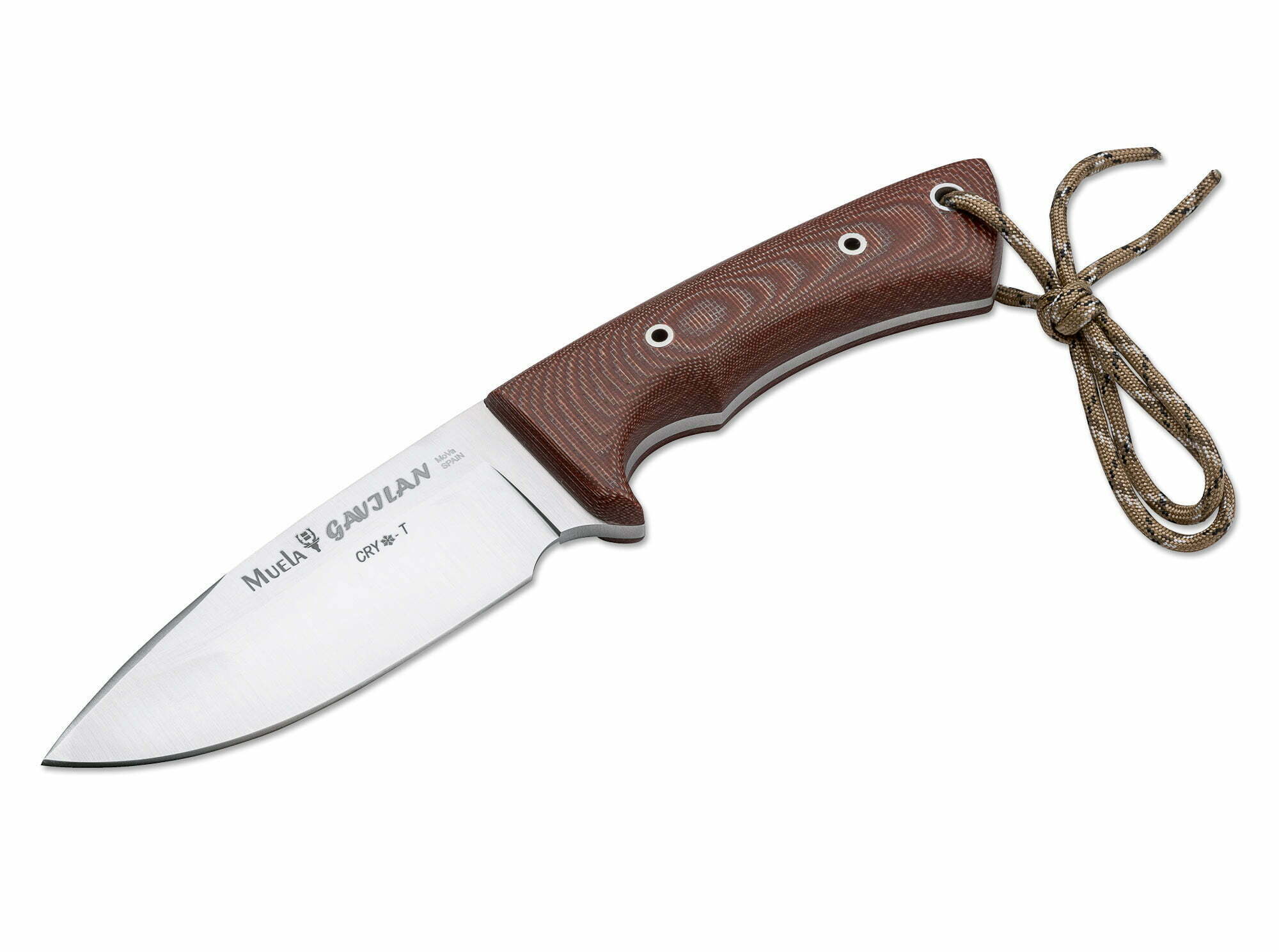 Muela Gavilan Micarta Brown