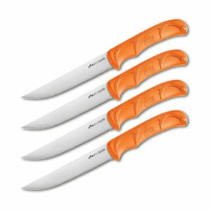 Outdoor Edge Wild Game Steak Knives Orange