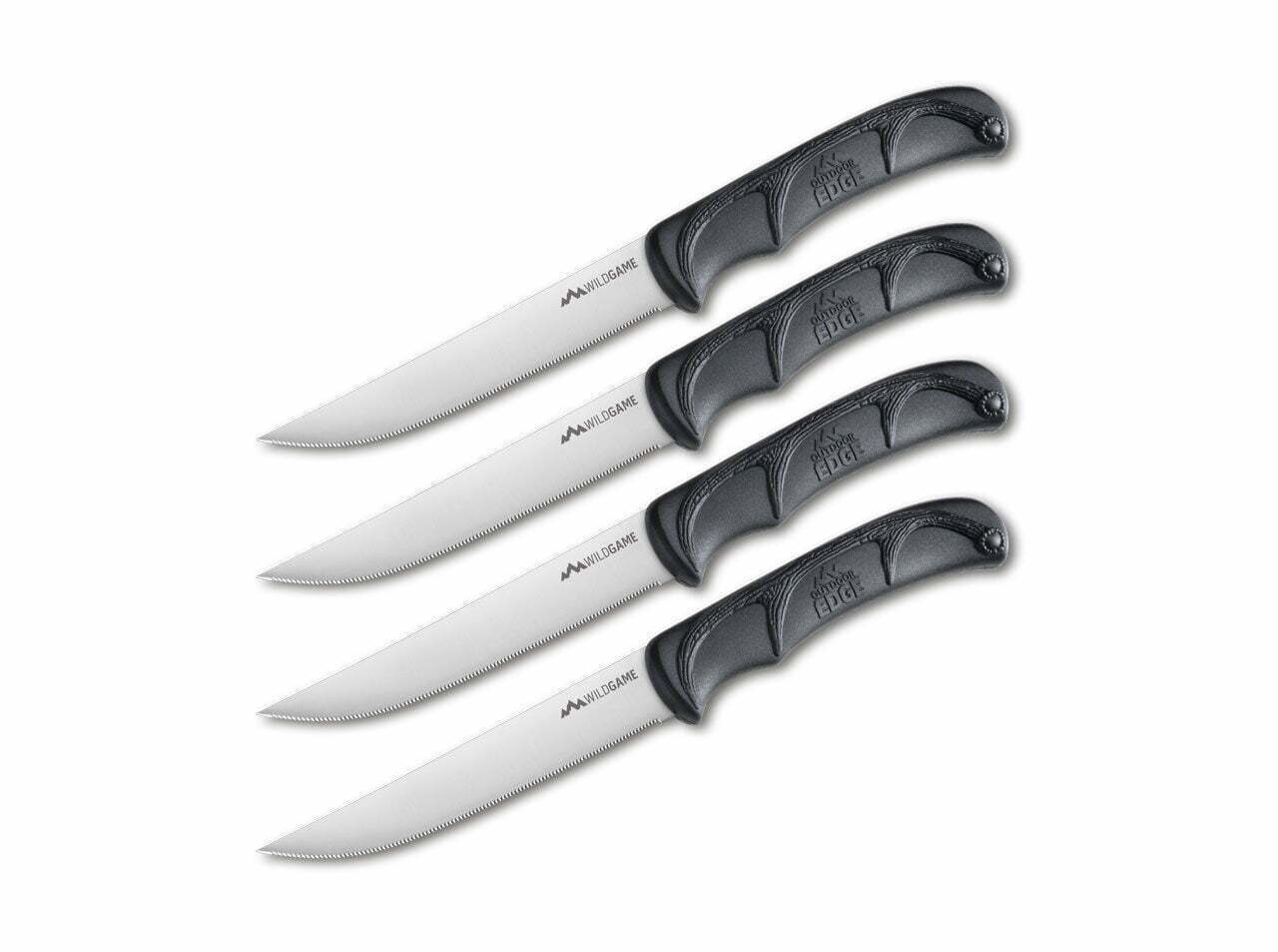 Outdoor Edge Wild Game Steak Knives Black