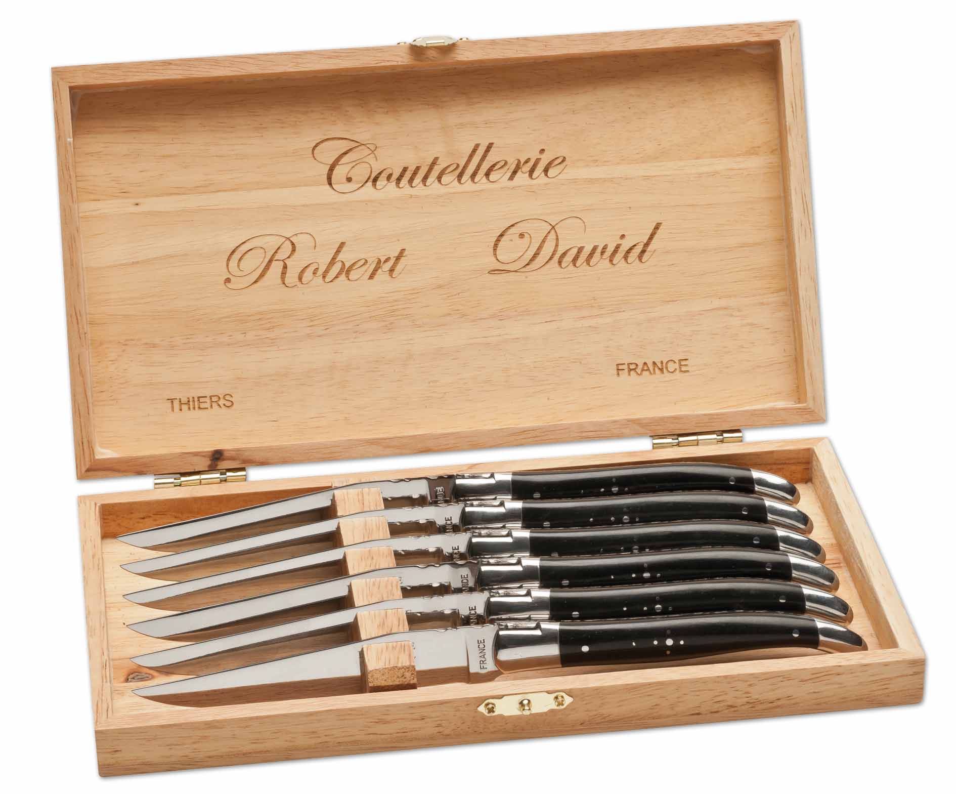 Robert David Paperstone Steak Knife Set