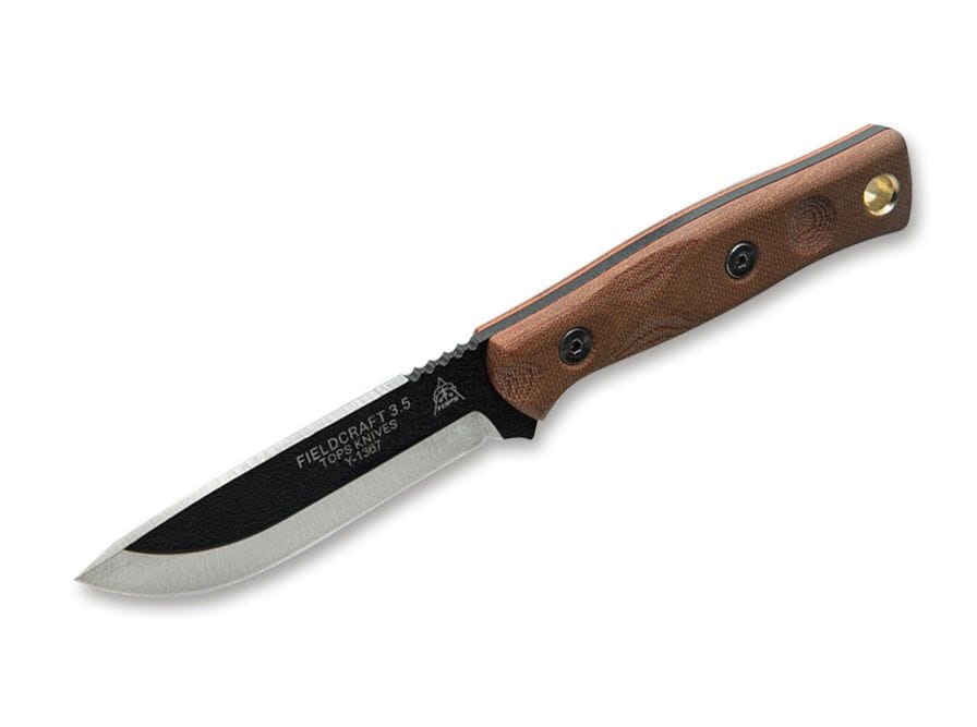 TOPS Knives B.O.B. Fieldcraft 3.5 Tan Micarta