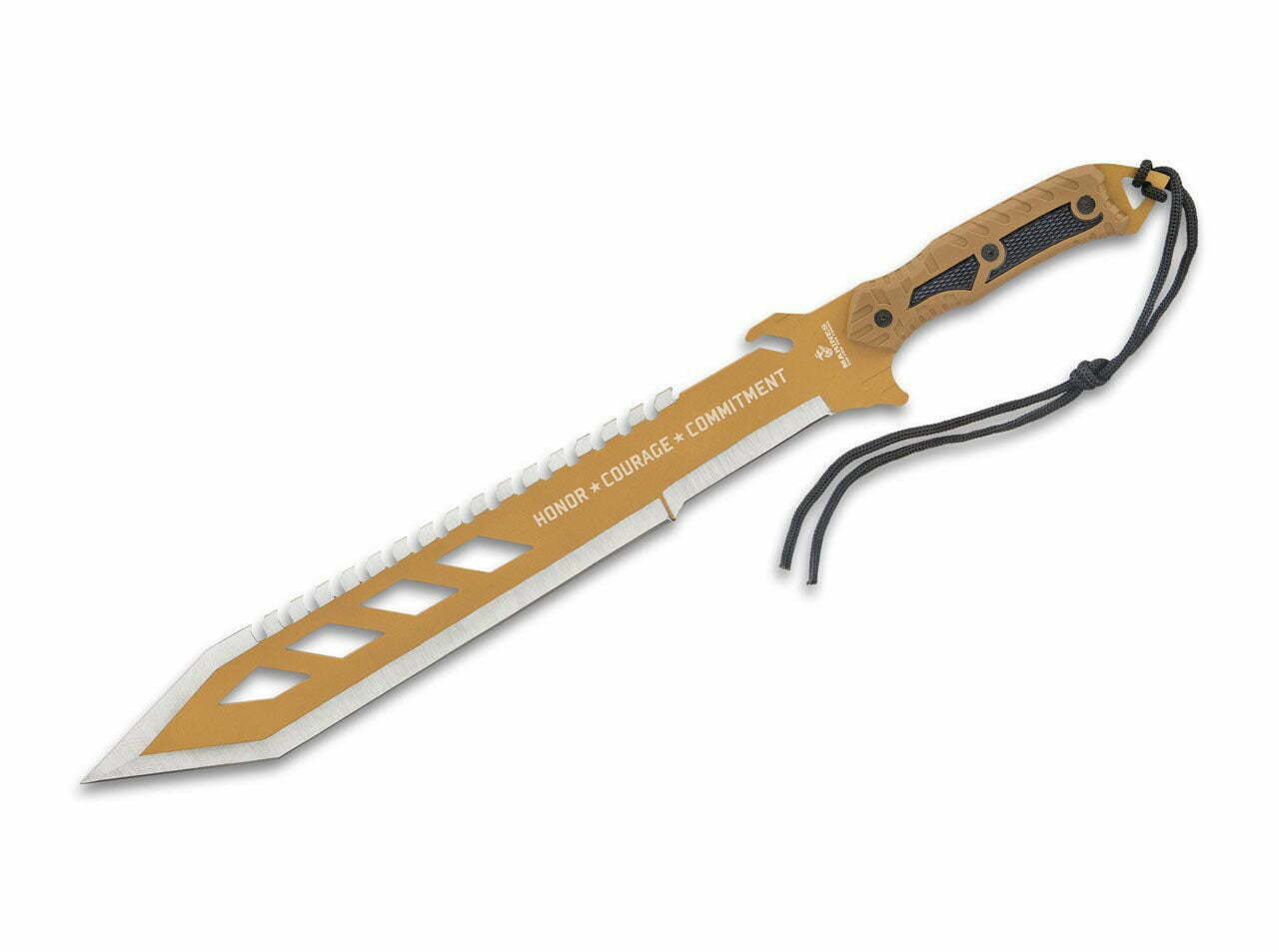 United Cutlery USMC Desert Ops Sawback Machete