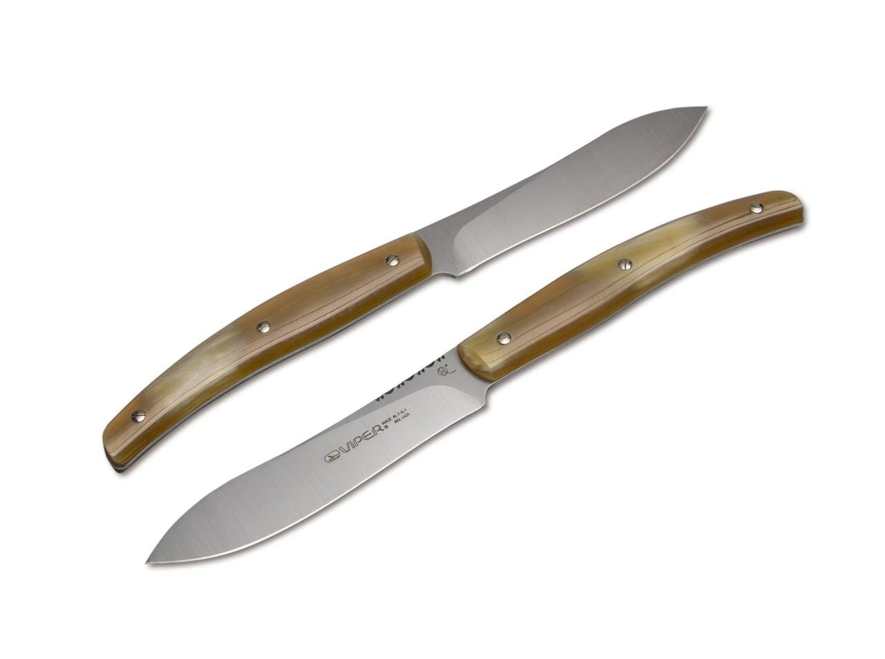 Viper Costata Stag Steak Knife Set