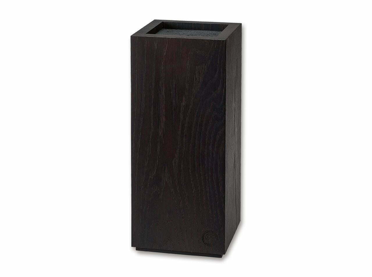 Böker Manufaktur Solingen Knife Block Square Smoked Oak