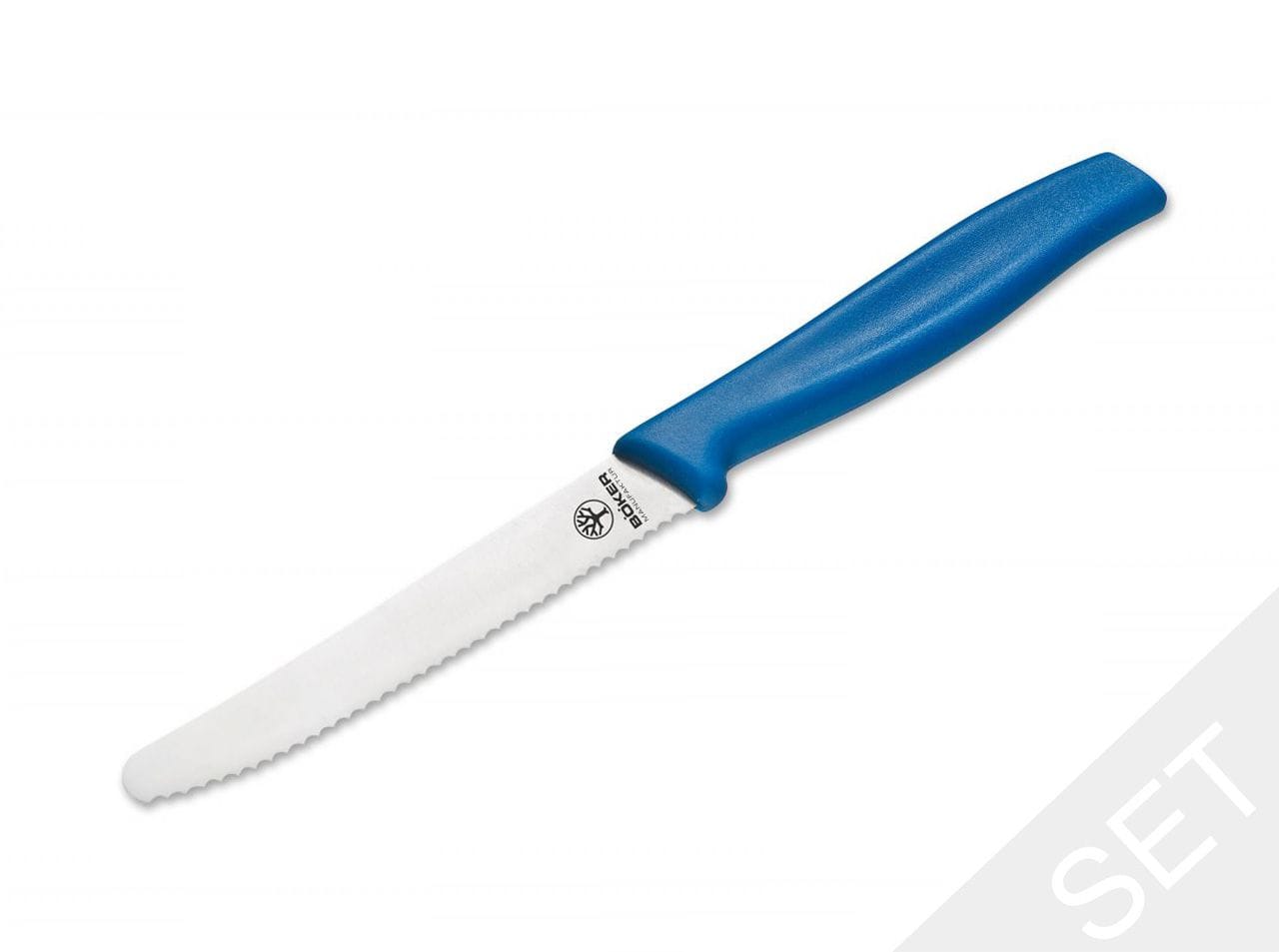 Böker Manufaktur Sandwich Knife Set Blue 6 Pieces