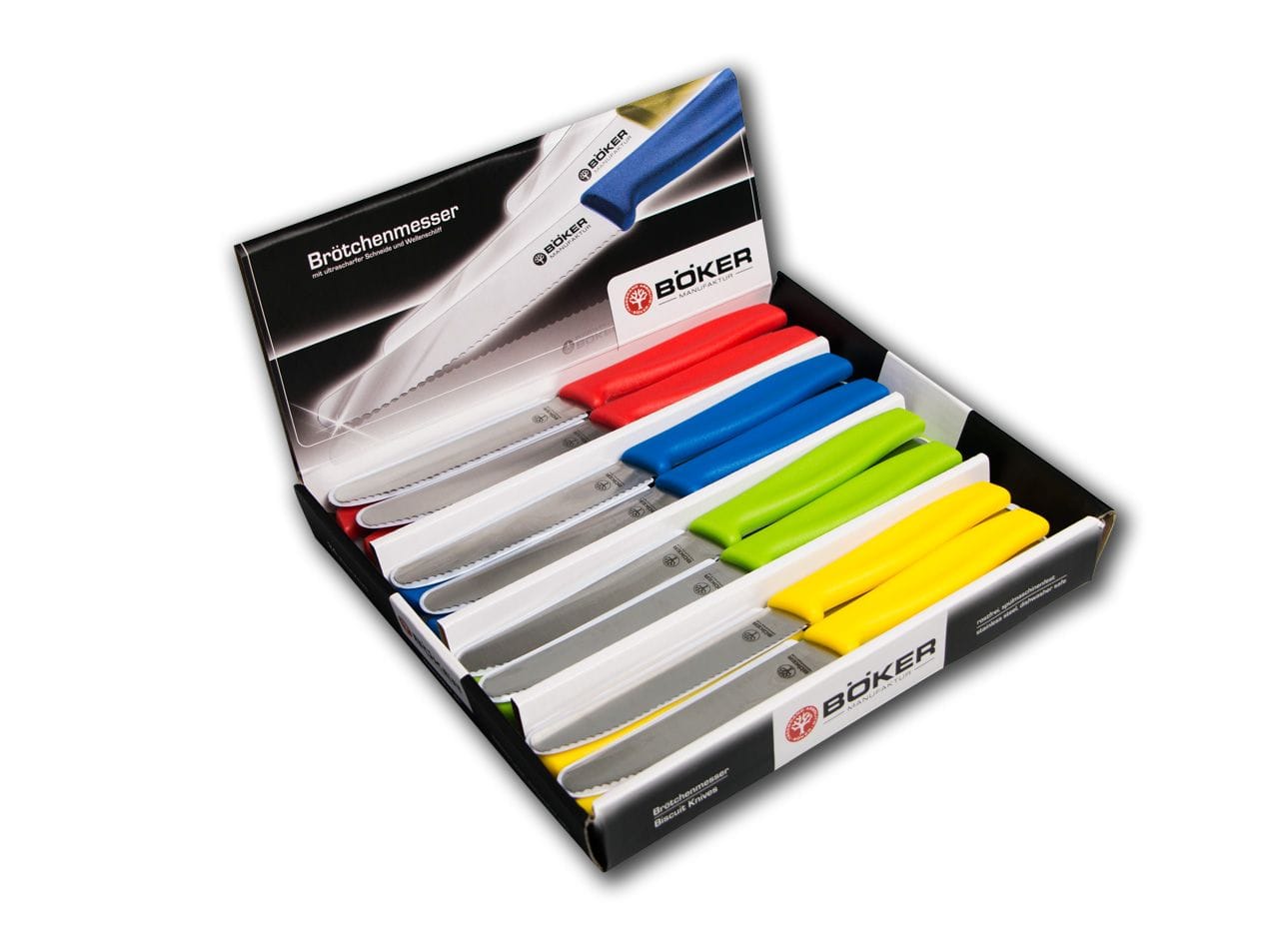 Böker Manufaktur Sandwich Knife Display Mix 24 Pieces