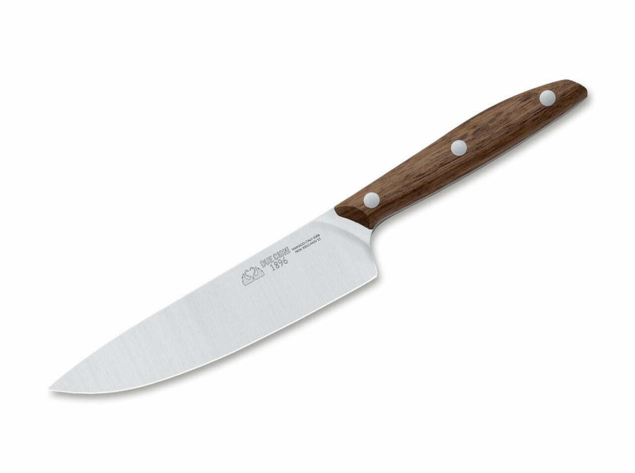 Due Cigni 1896 Walnut Chef's Knife Small