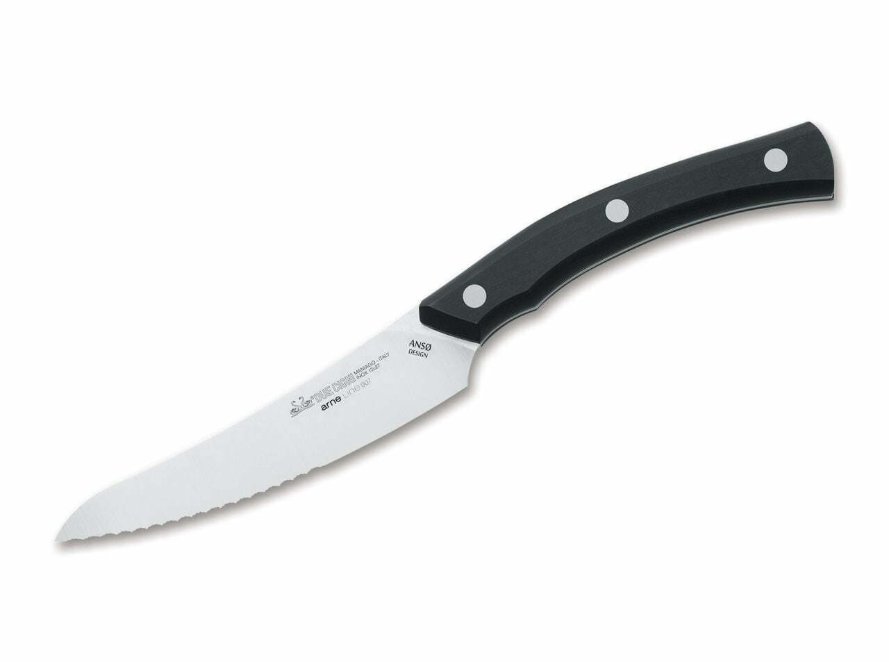 Due Cigni Arne Serrated Steak Knife HPL