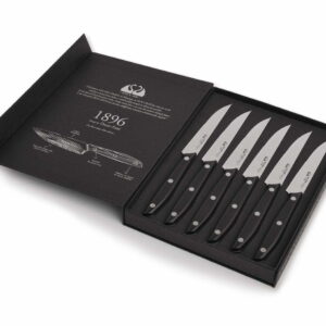 Due Cigni 1896 Steak Knife Set POM Serrated