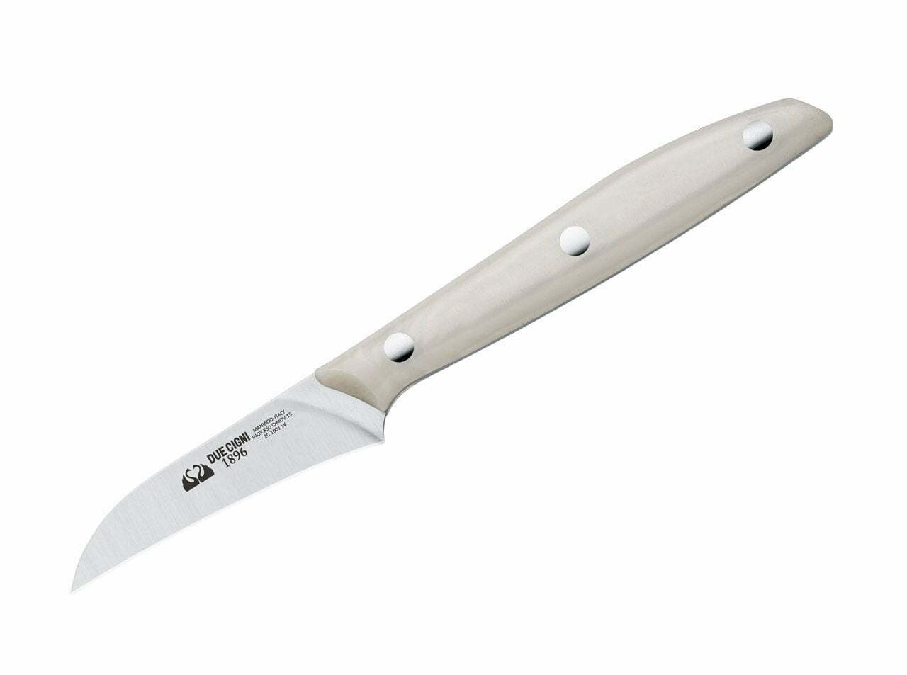 Due Cigni 1896 Paring Knife POM White