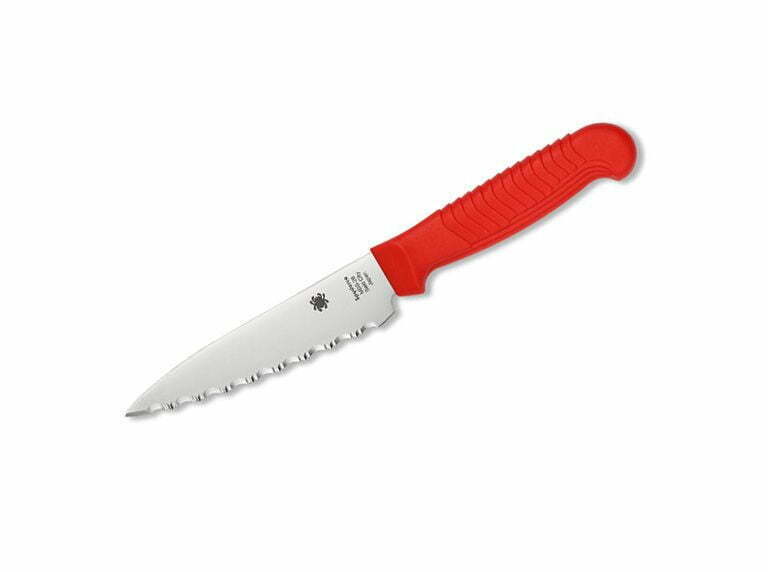 Spyderco Paring Knife 4.5" Serrated Rot