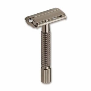 Böker Manufaktur Solingen Safety Razor Butterfly Gunmetal Grey
